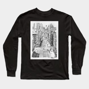 A day in the little big city Long Sleeve T-Shirt